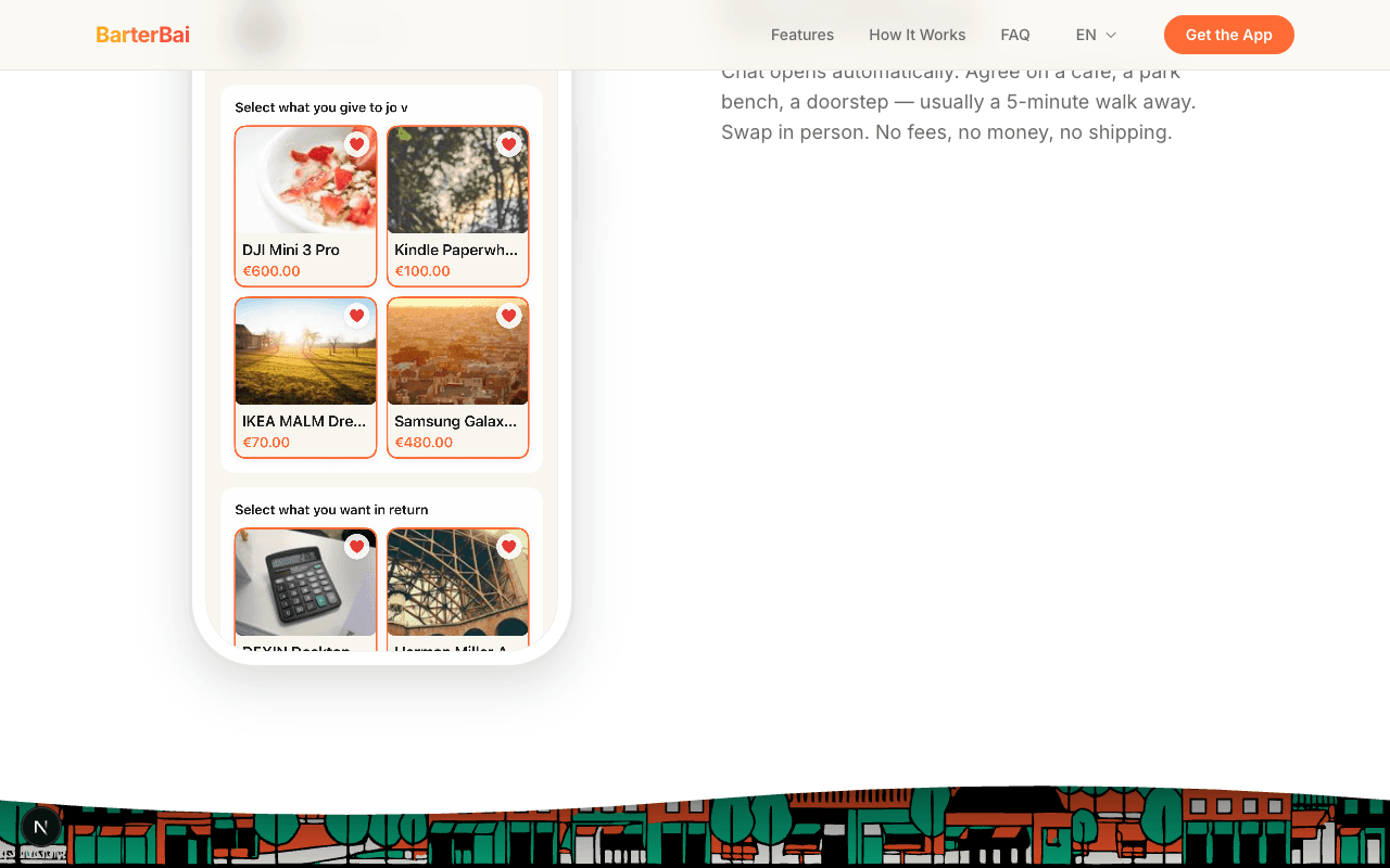 Building BarterBai: a barter app for stuff you already own