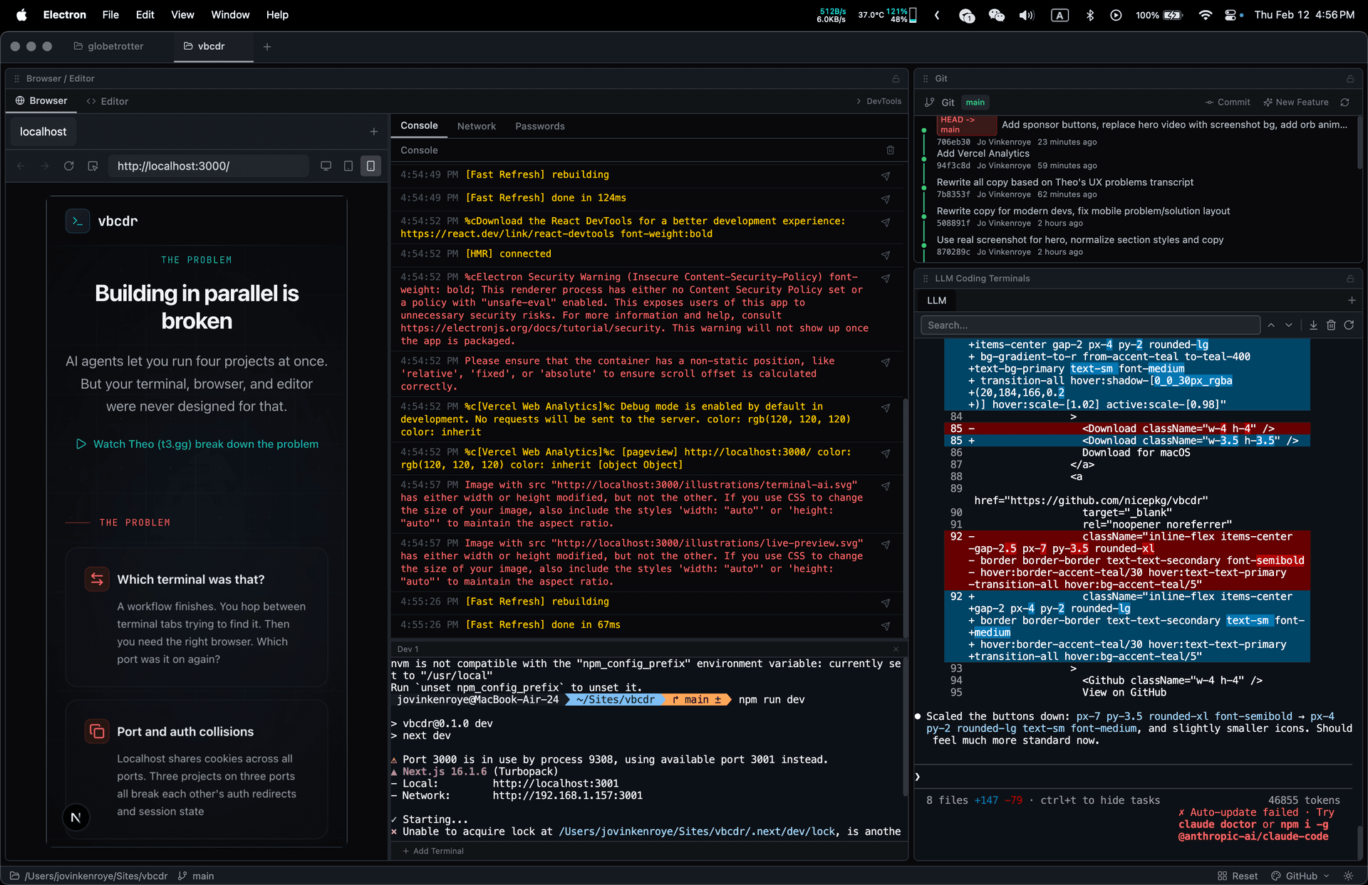 vbcdr editor weergave