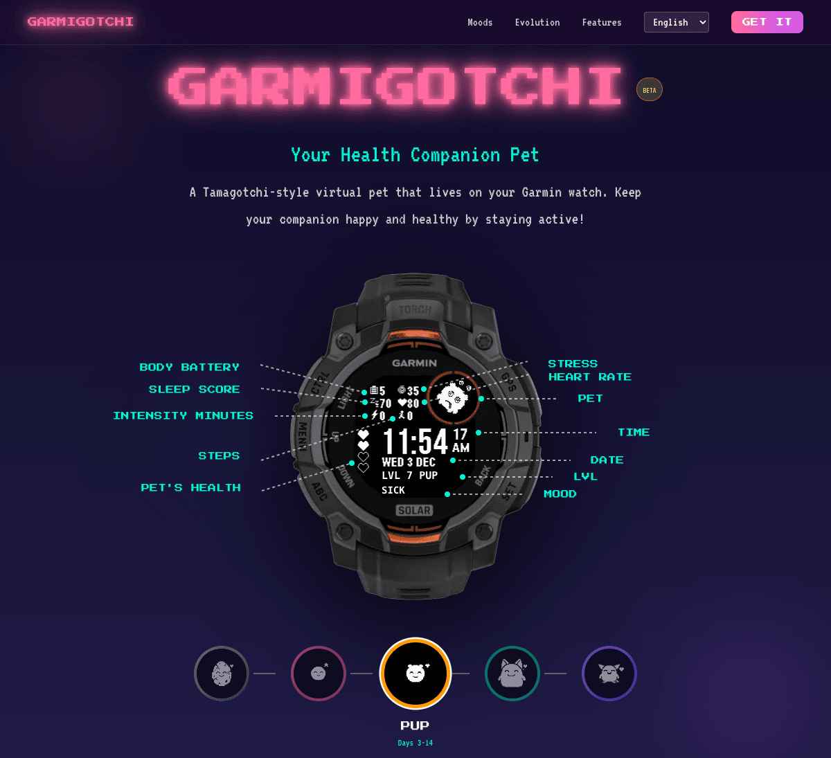 Garmigotchi